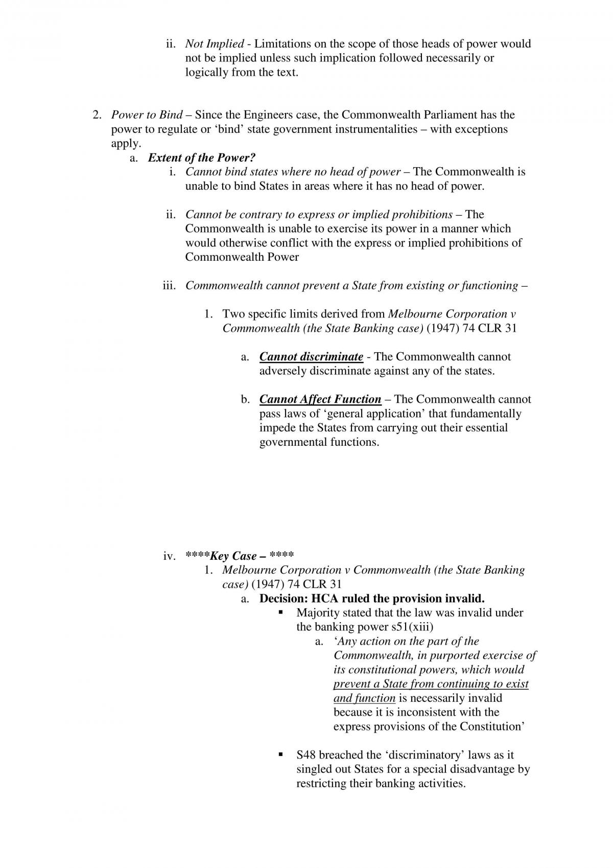 Constitutional law notes - Page 66