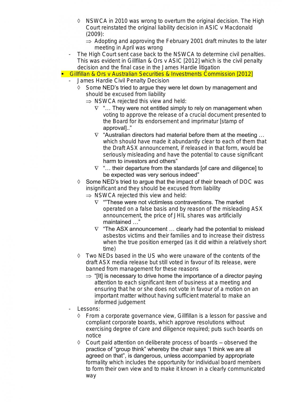 Business Entities Notes - Page 101