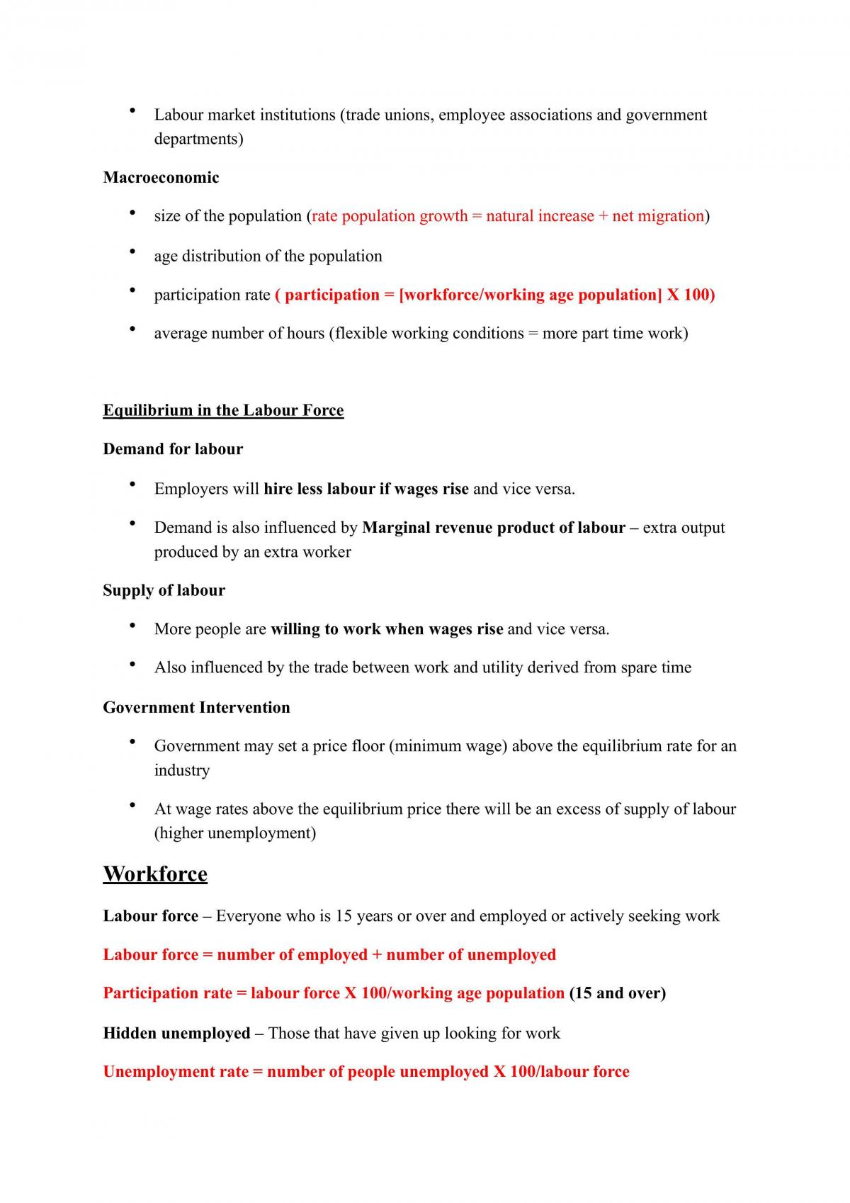 Economics Half Yearly Notes - Page 15