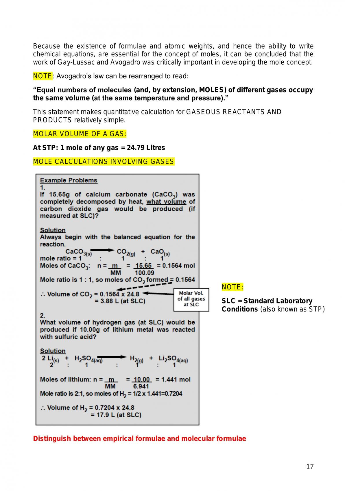 Year 11 Chemistry Study Notes: Module 2 (Metals) - Page 17