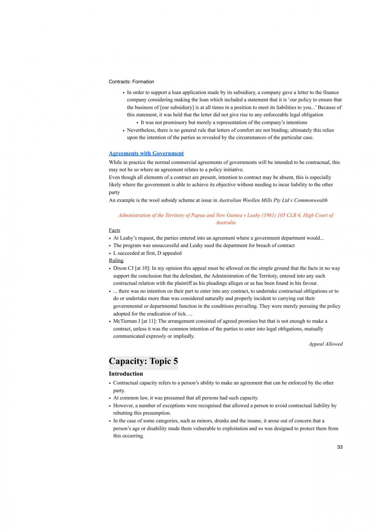 Contracts: Introduction & Formation - Page 33