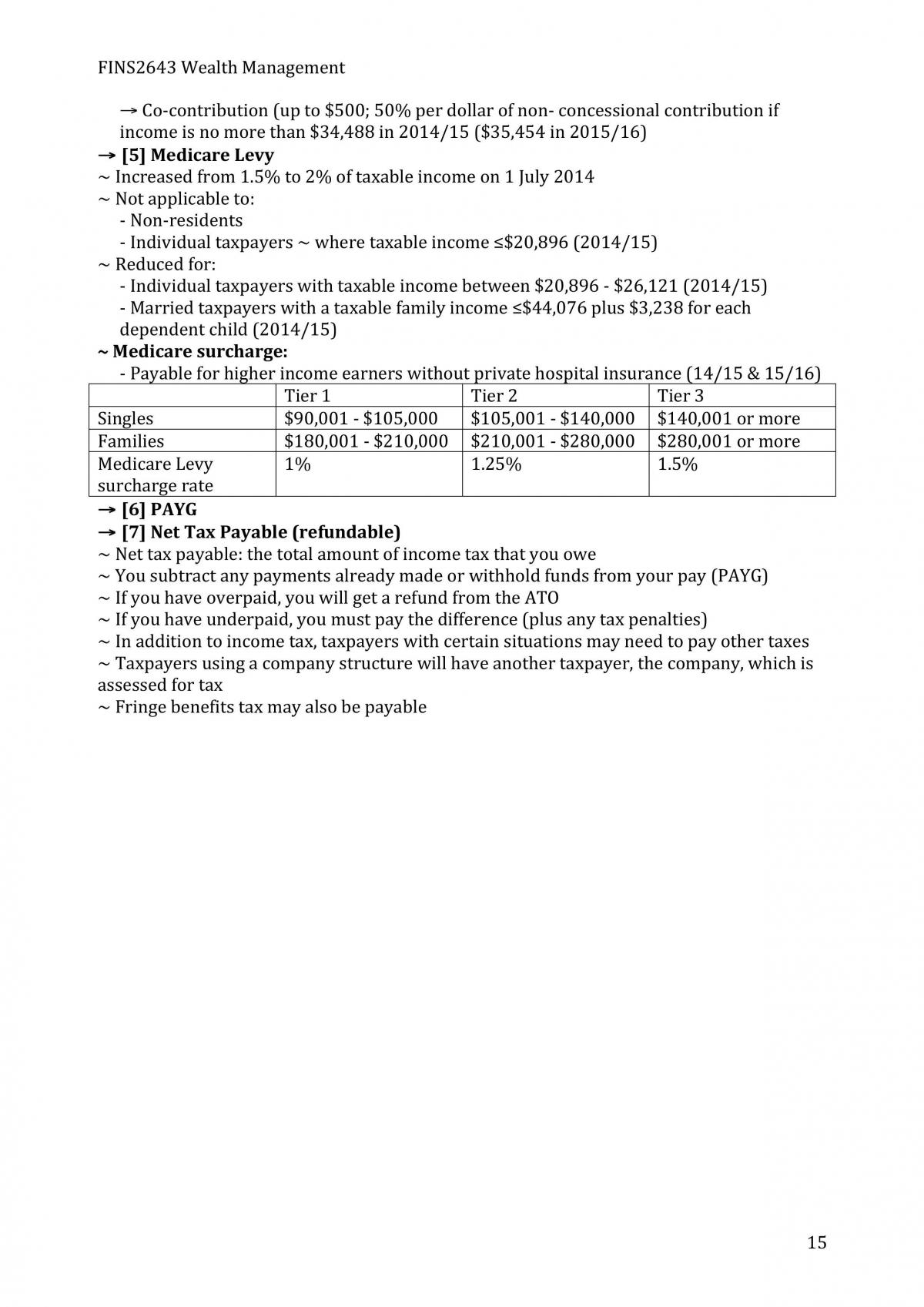 FINS2643 Notes - Page 15