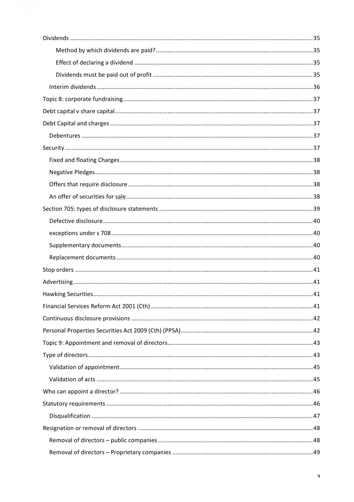 Corporations Law - Page 3