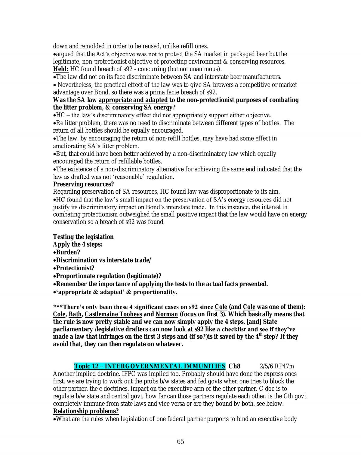 Constitutional Law - Page 65