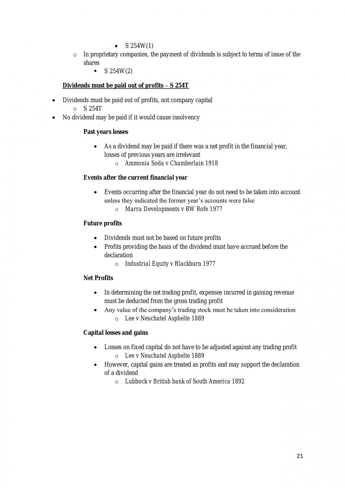 Business Organisations Notes - Page 21