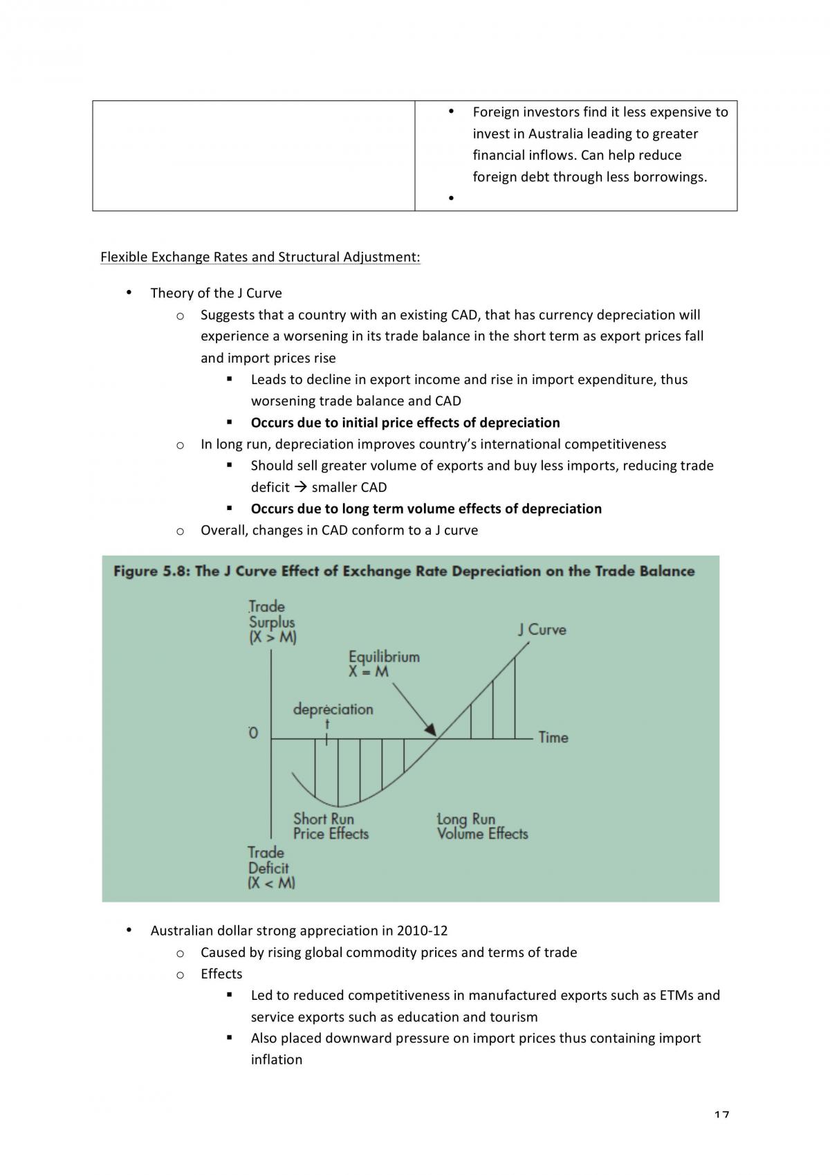 HSC Economics Topic 2 Note Set - Page 17