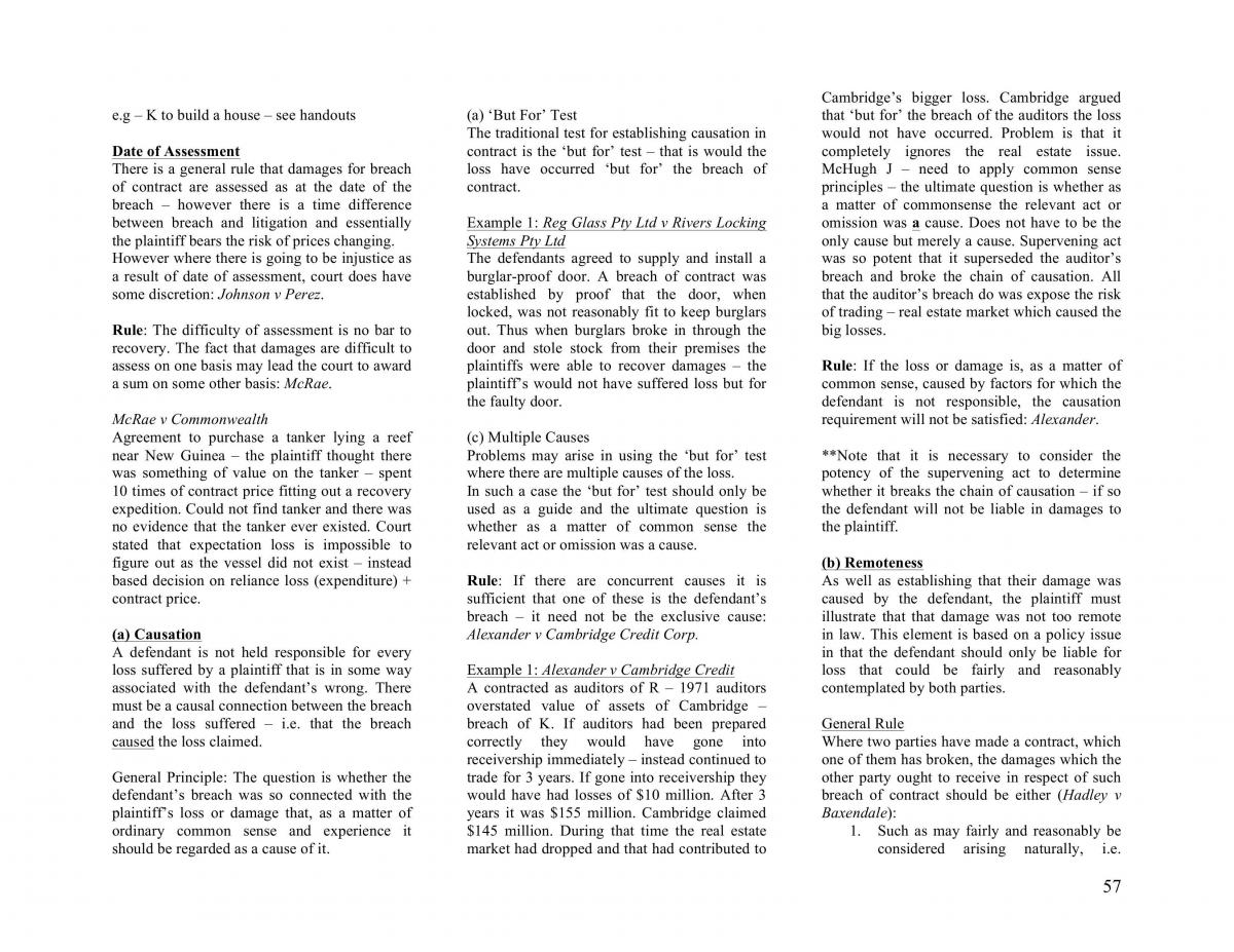 Contract Summary  - Page 57