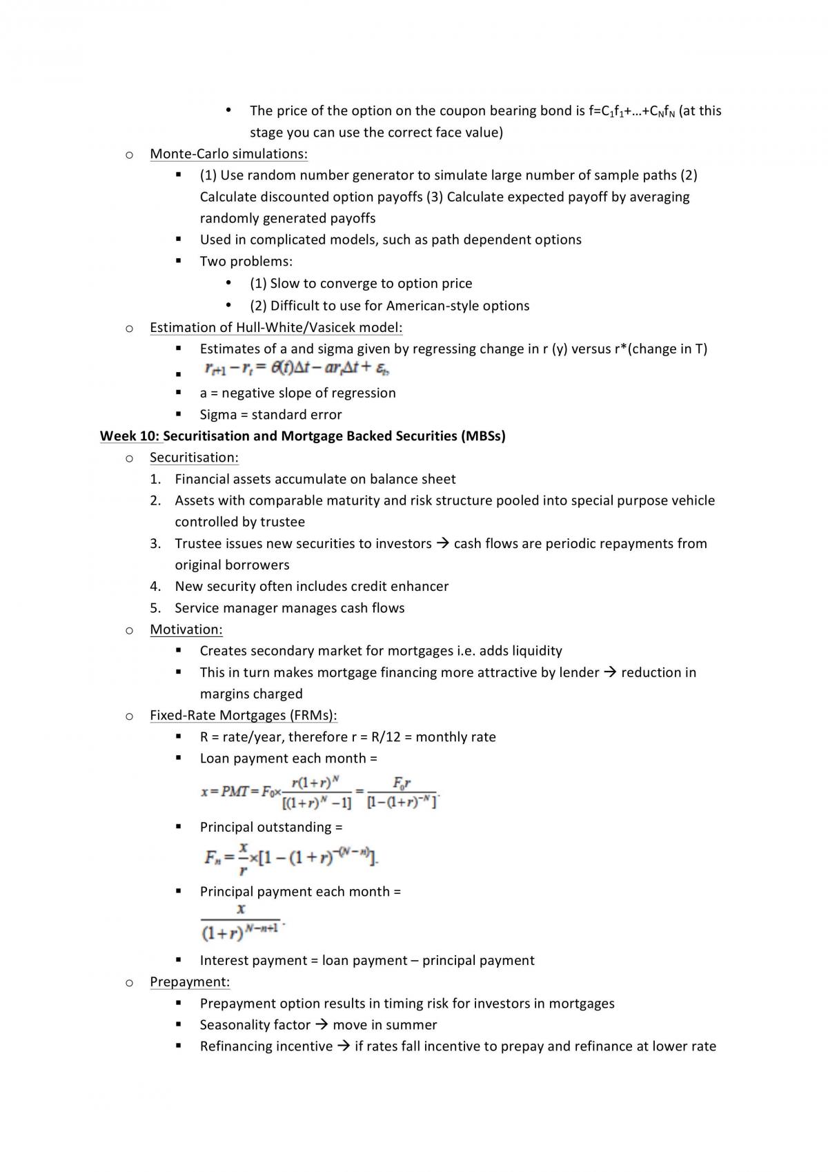 Fixed Income study notes  - Page 19