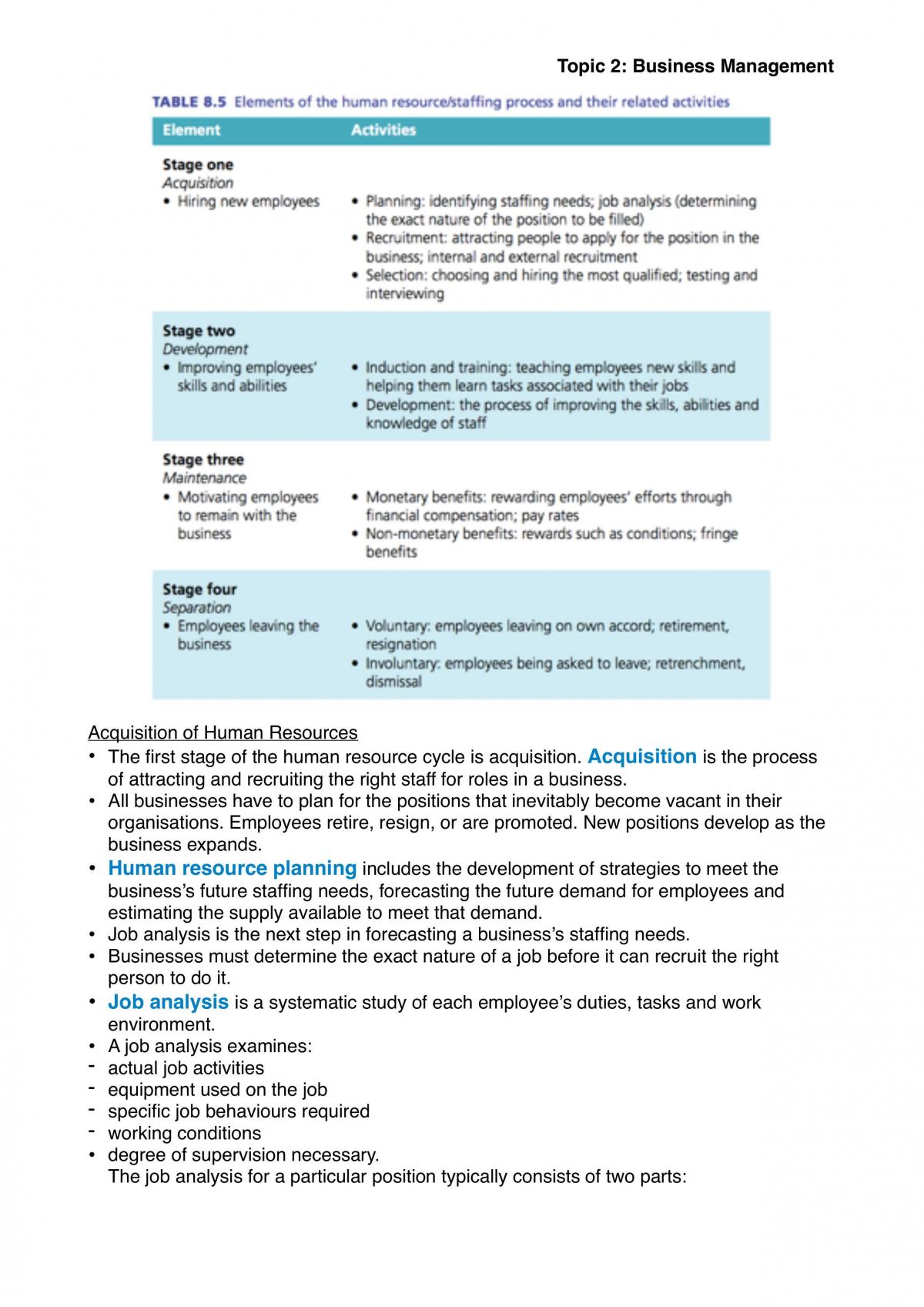 Prelim Notes: Ch 8 Management Processes - Page 17