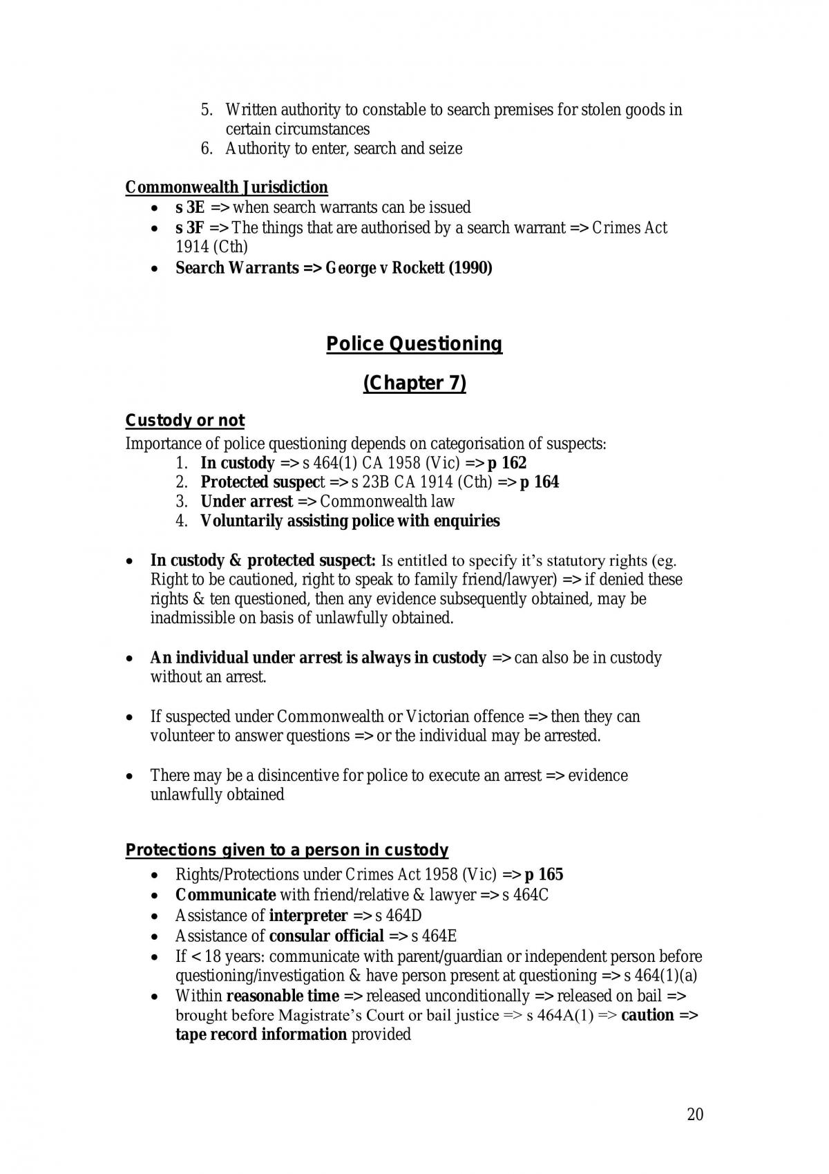 Complete study notes - Page 20