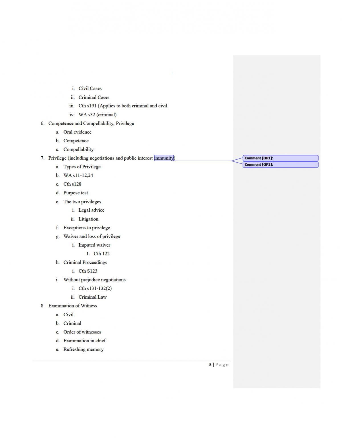 Evidence Exam Notes - Page 3