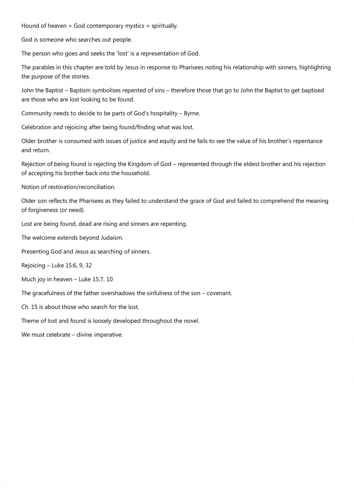 Exegetical Notes - Gospel of Luke - Page 17