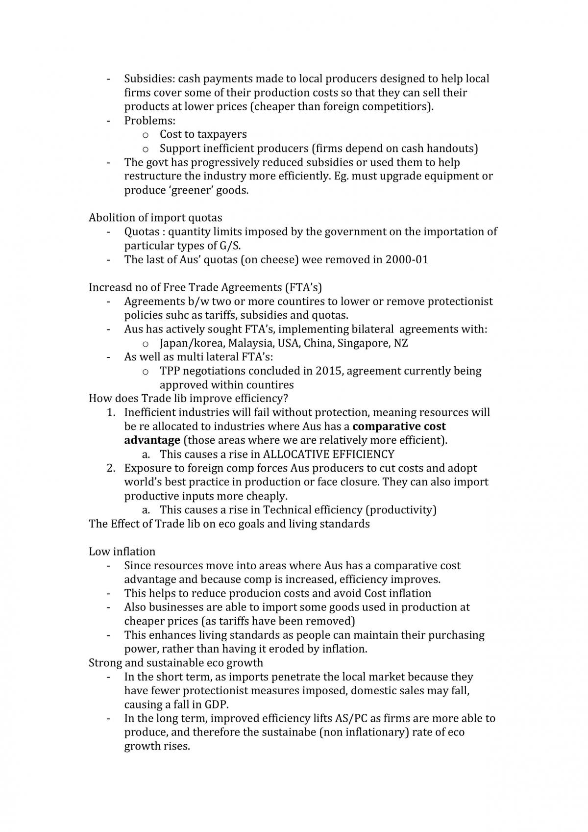 Unit 4 Economics Notes - Page 25