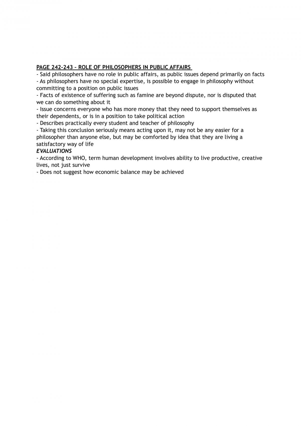 VCE Full Year Notes on Philosophy  - Page 23