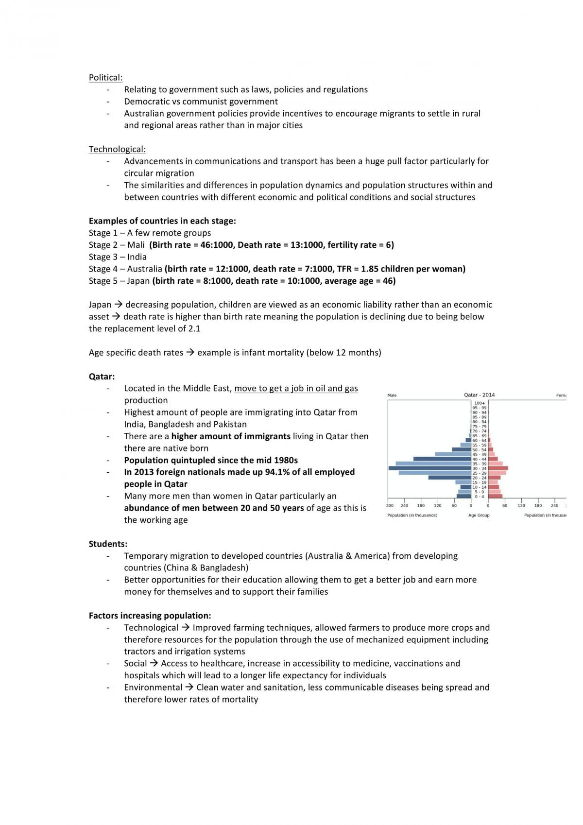 Geography 3/4 Summary Notes  - Page 20