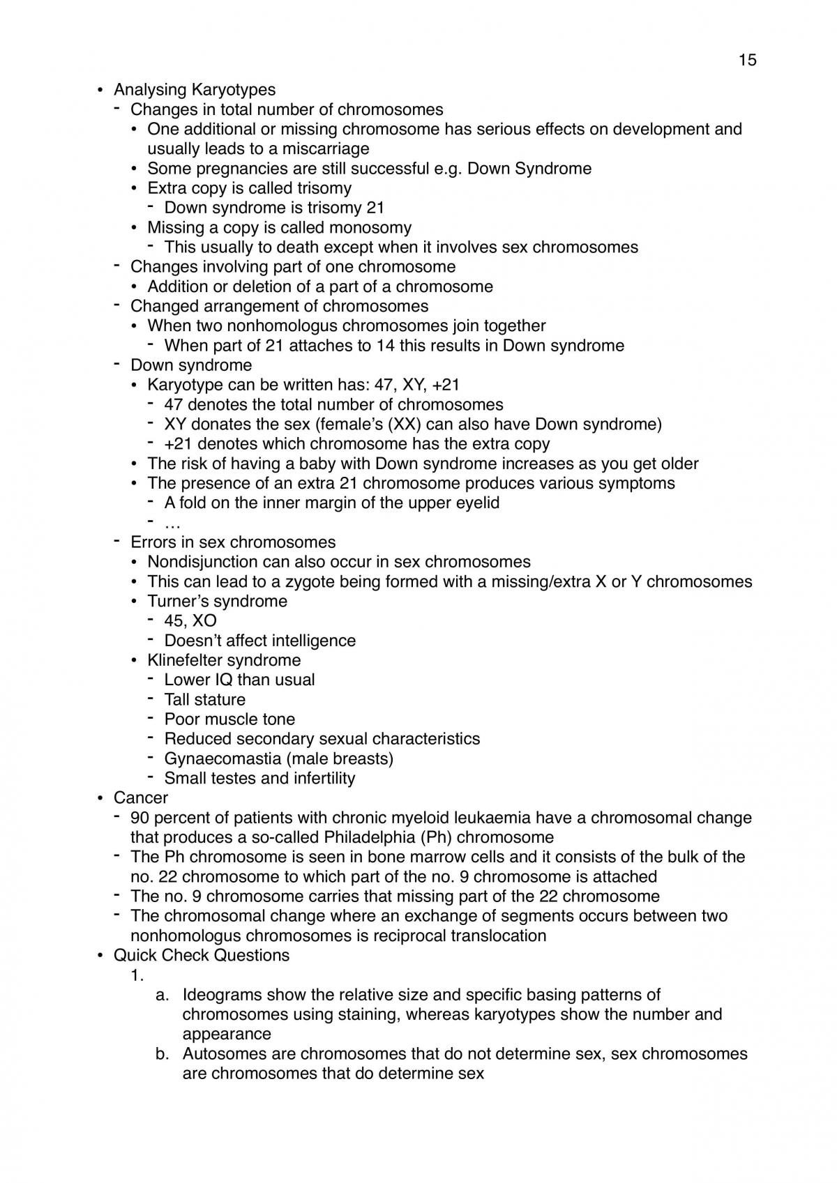 Biology Unit Two Notes - Page 15