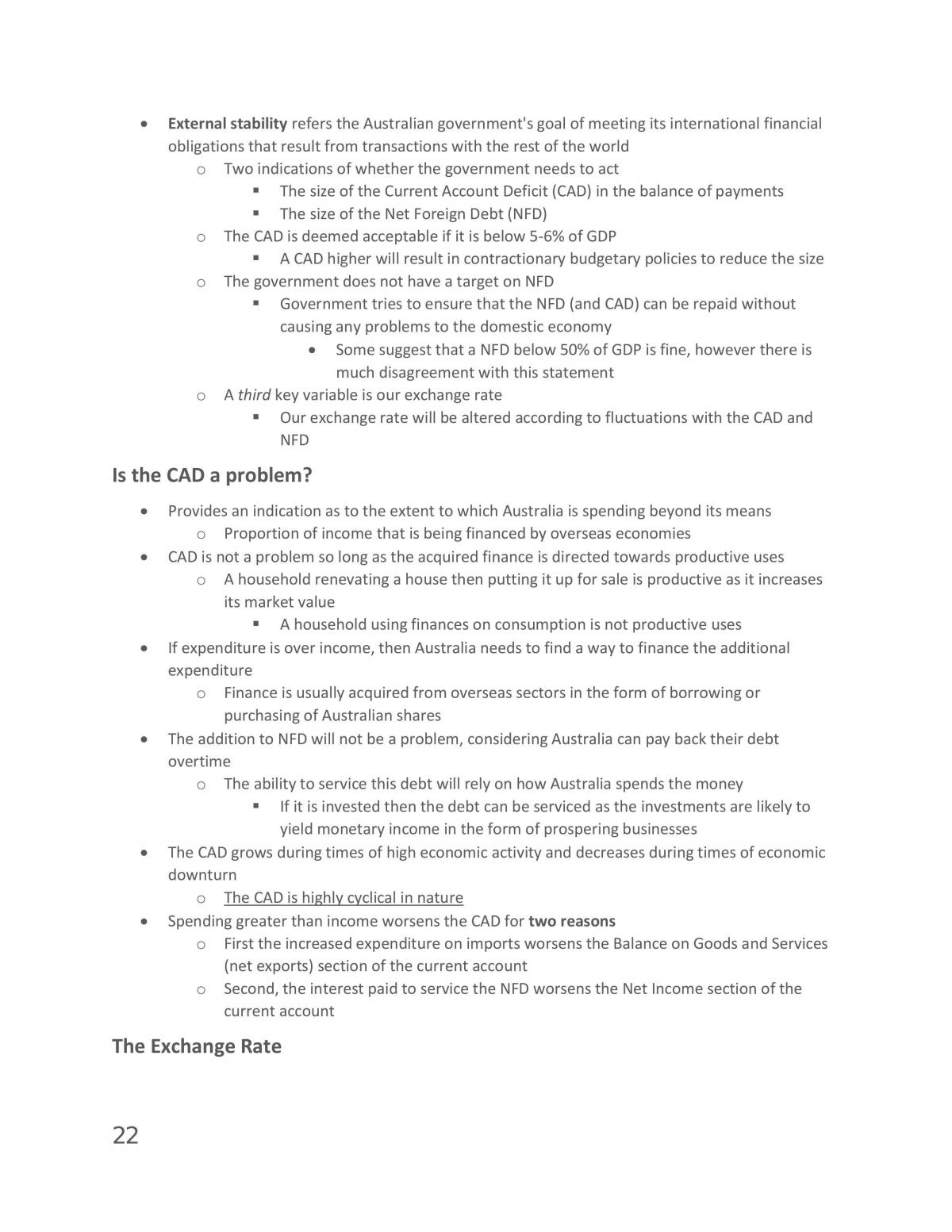 Economics Course Notes - Page 22