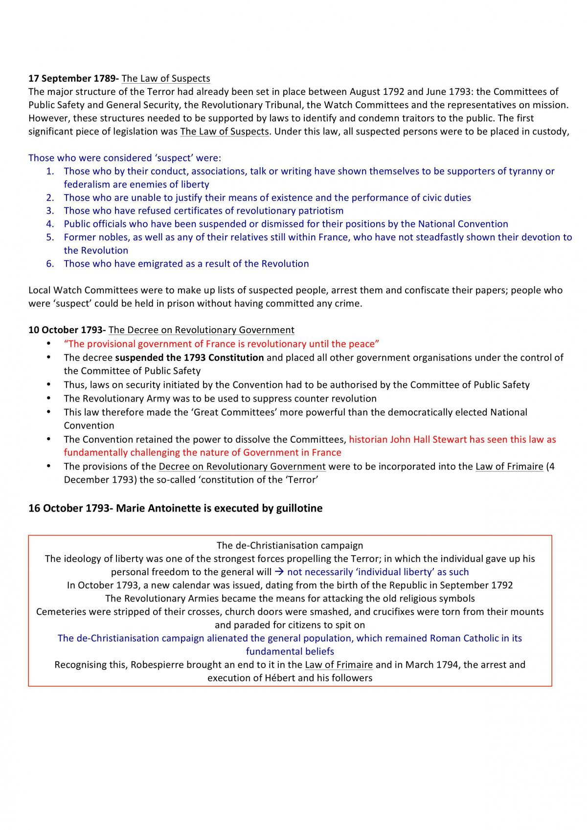 French Revolution CANS Detailed Notes - Page 18