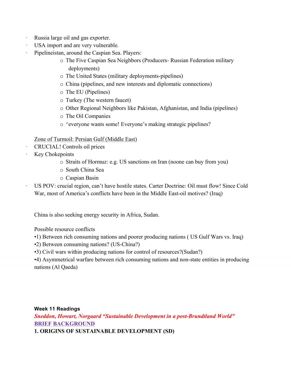 Geopolitics exam study notes - Page 29