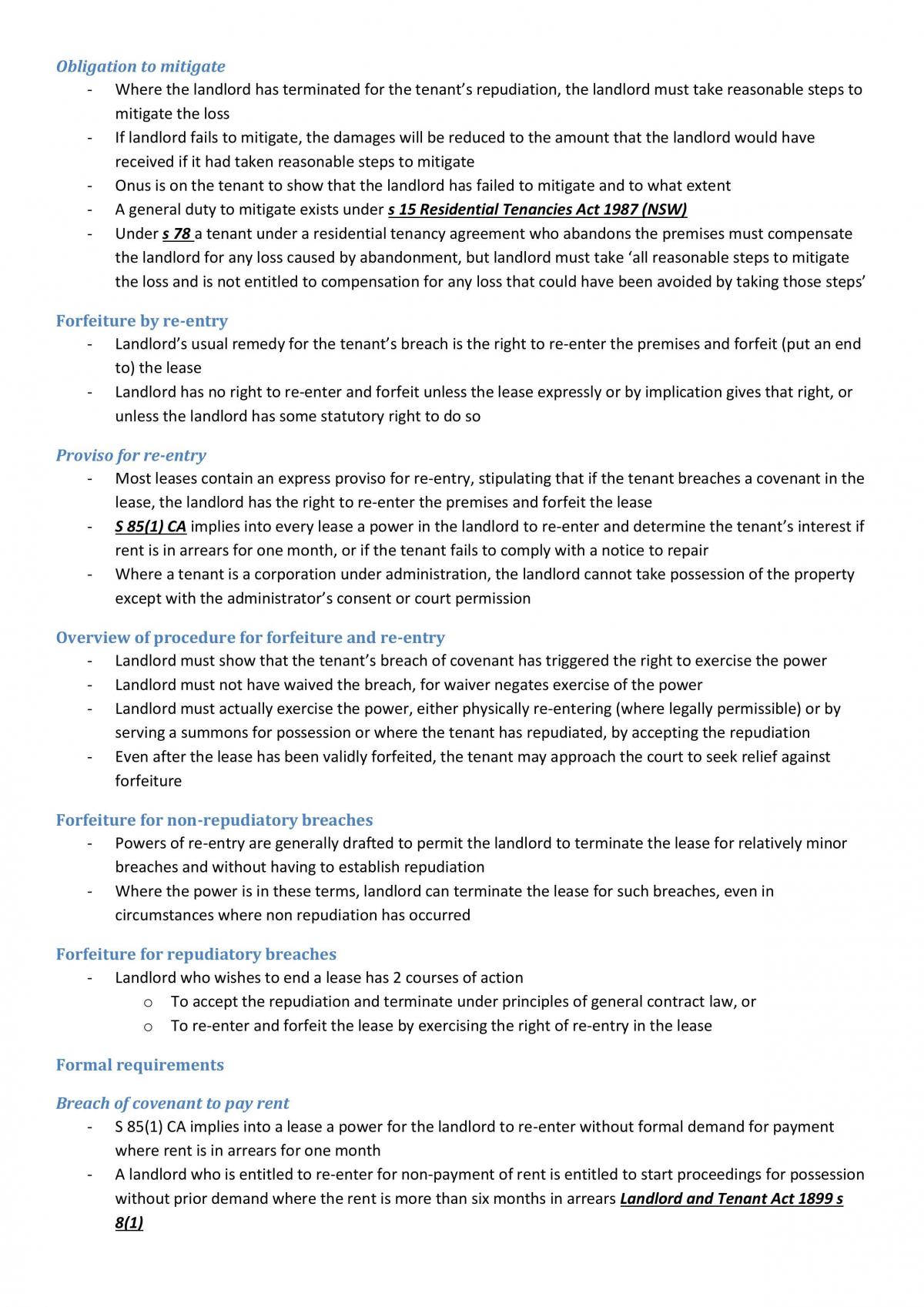 Property Law A - Page 102