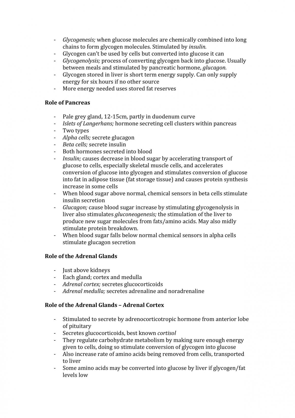 Human Bio 3AB/3CD Semester 1 Complete Notes  - Page 25