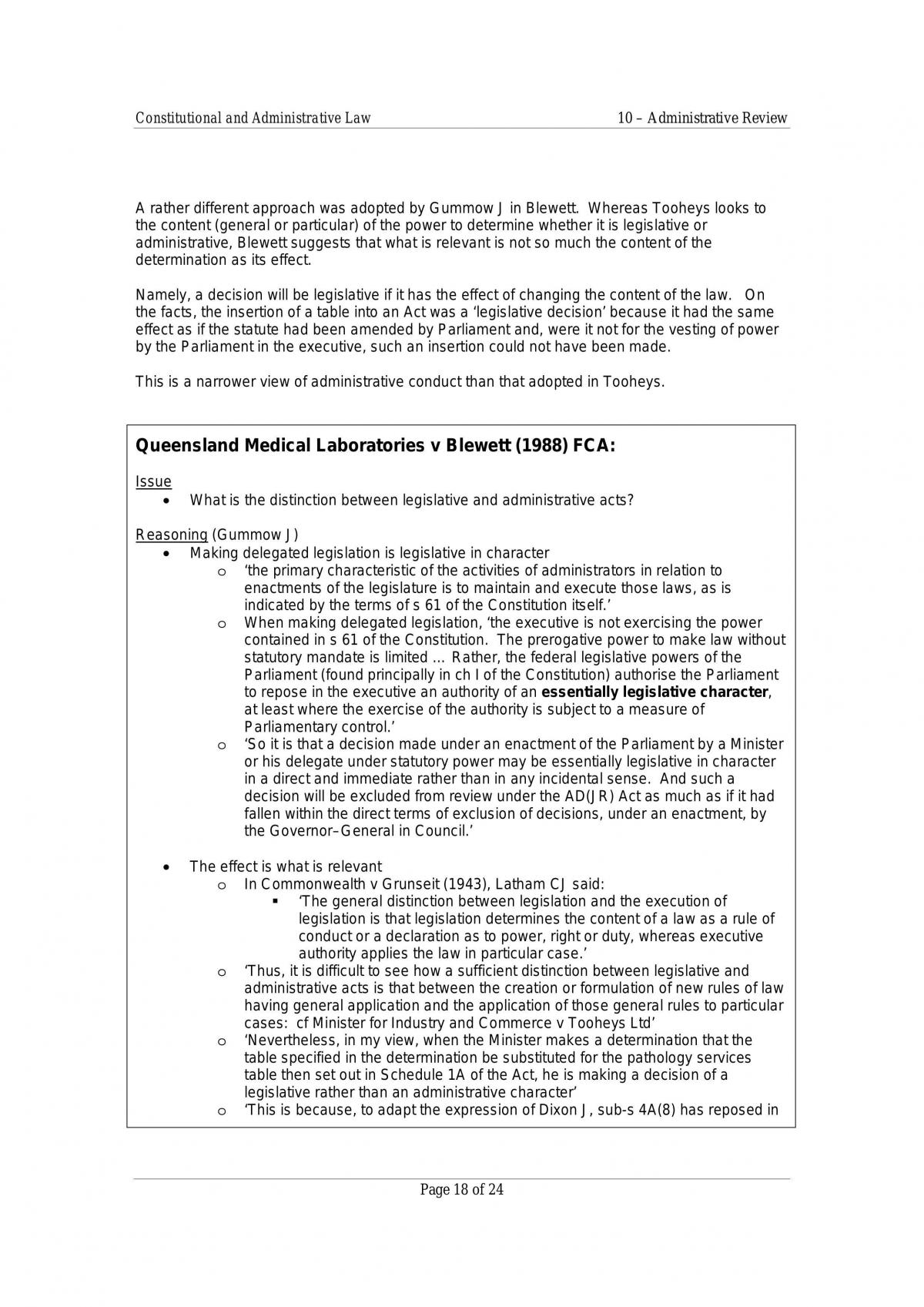 Administrative law  - Page 18