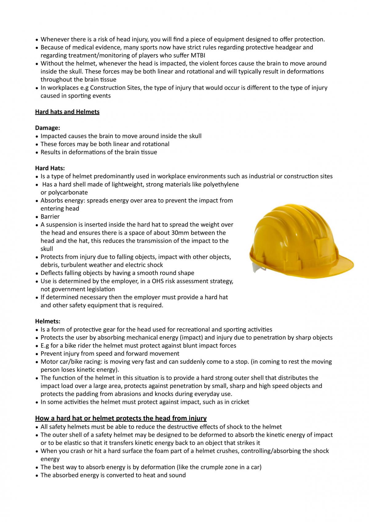 Humans At Work Notes for Senior Science - Page 15