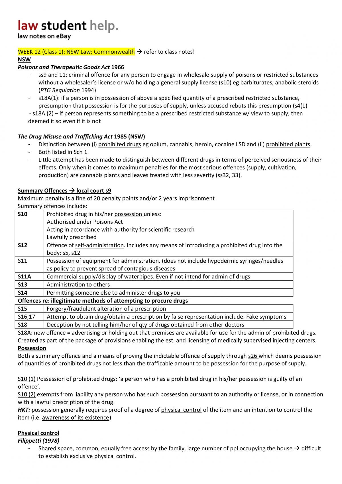 criminal law 1 notes - Page 67