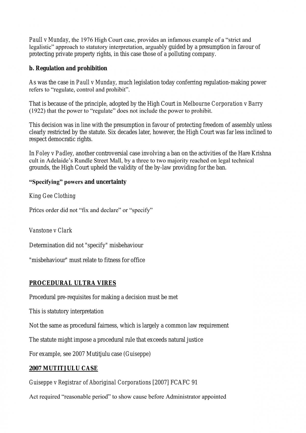 Administrative law notes - Page 24