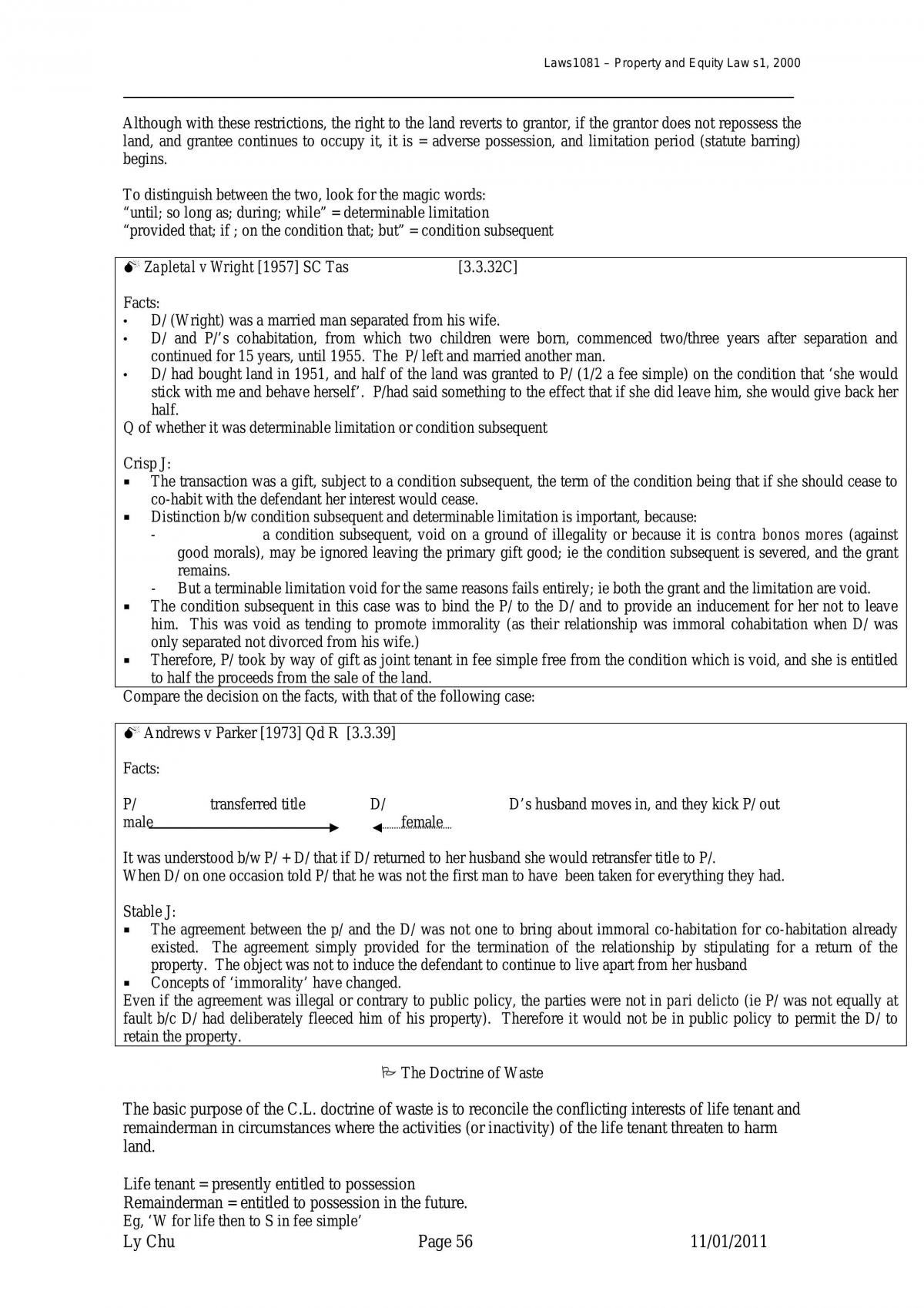 Property 1 Notes - Page 56