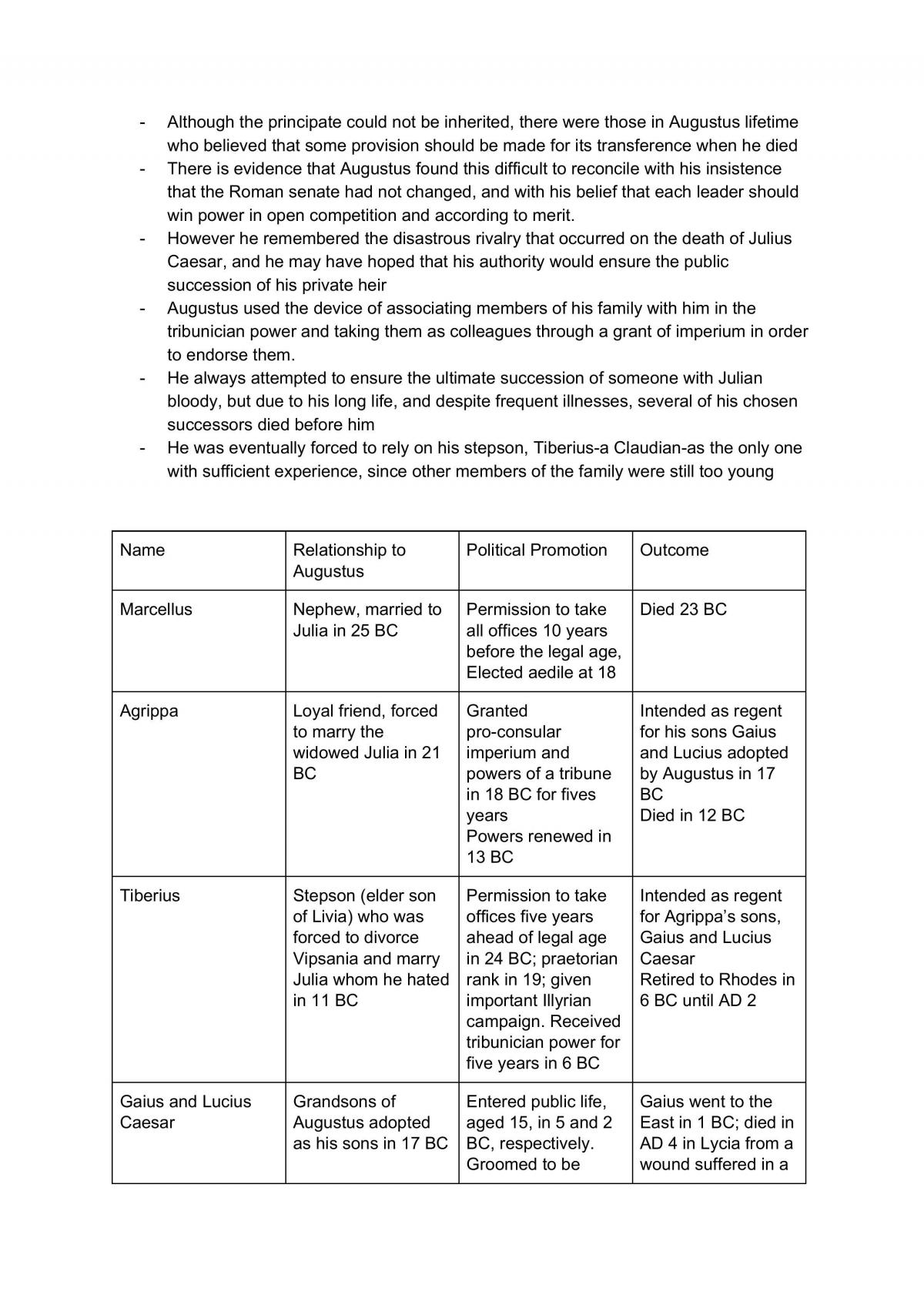 Complete Augustus Syllabus Notes  - Page 23