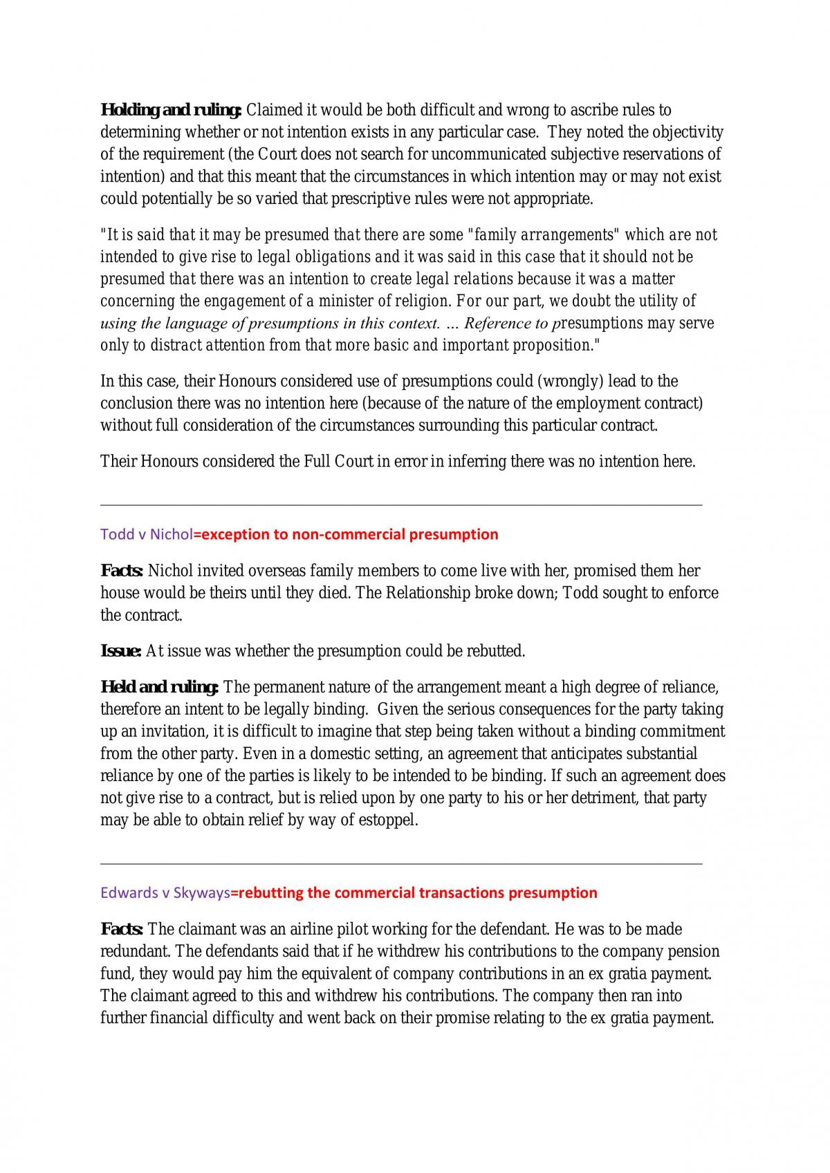 contract law A case summaries - Page 15