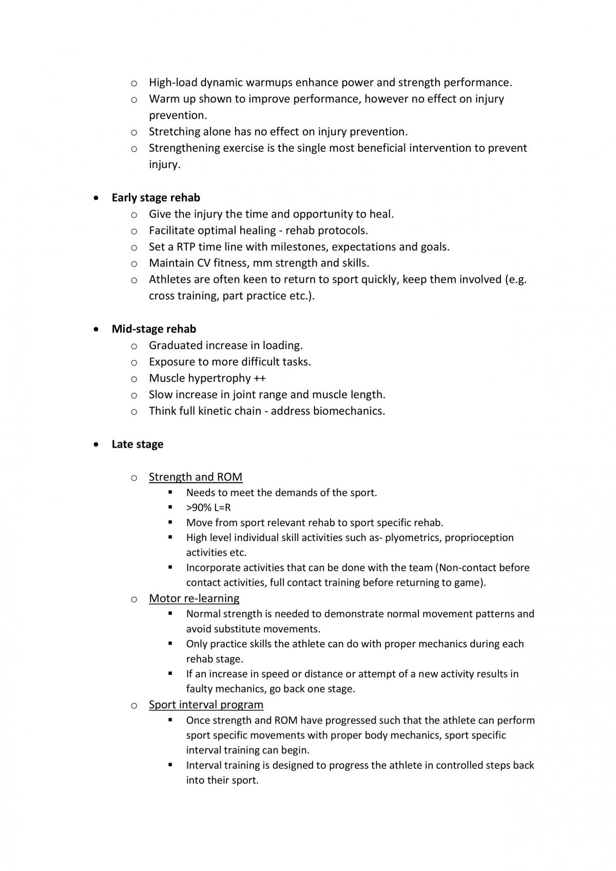 Critical Thinking in Musculoskeletal Physiotherapy Notes - Page 23