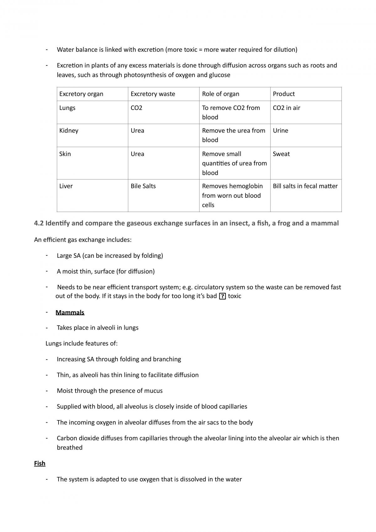 Biology Year 11 Preliminary Notes - Page 22