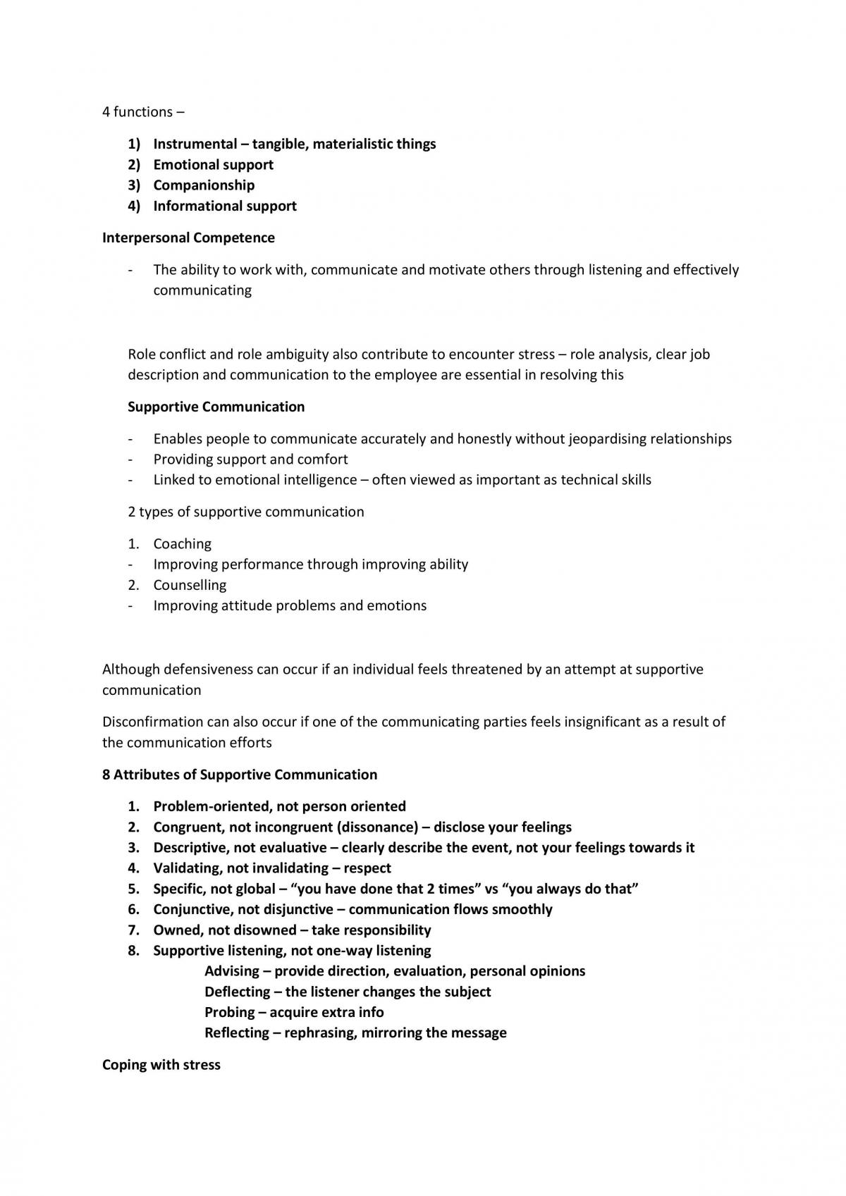 Complete Comprehensive Notes on MGTS2604 - Managerial Skills and Communication - Page 35