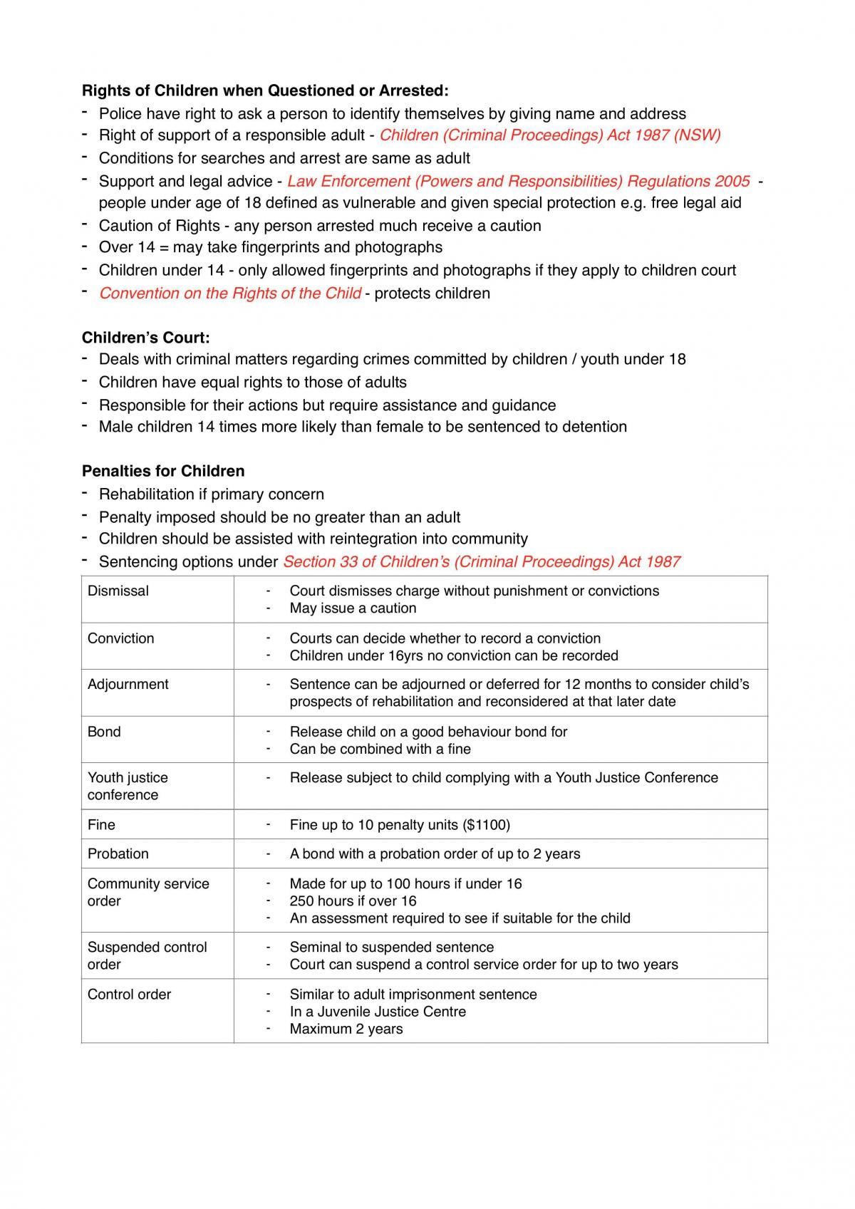 Crime Study Notes - Page 15