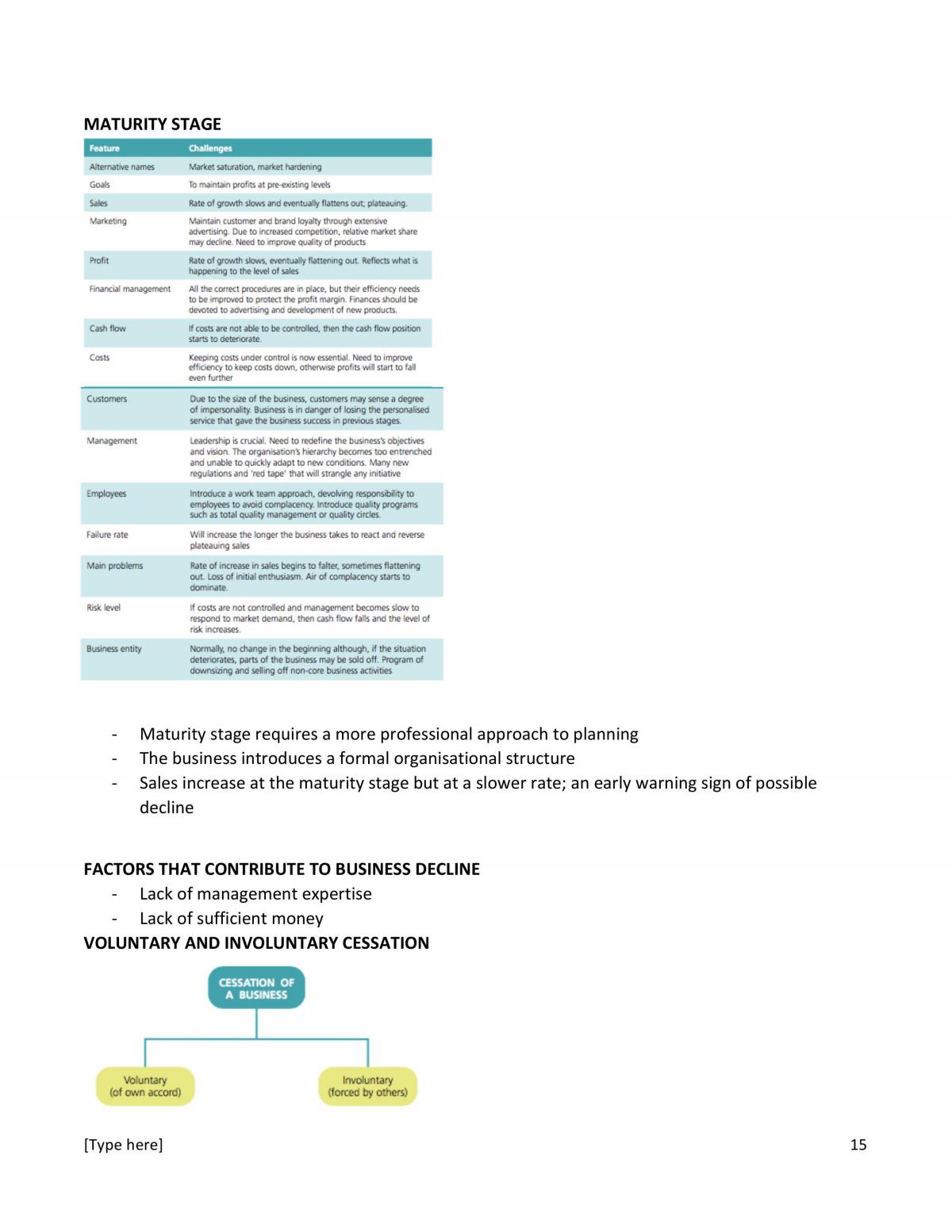 Business Studies Preliminary Notes  - Page 15