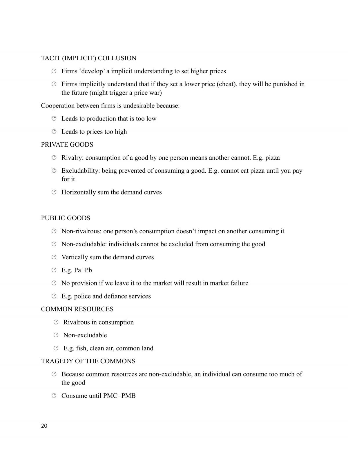 Full notes for Introductory Microeconomics - Page 20