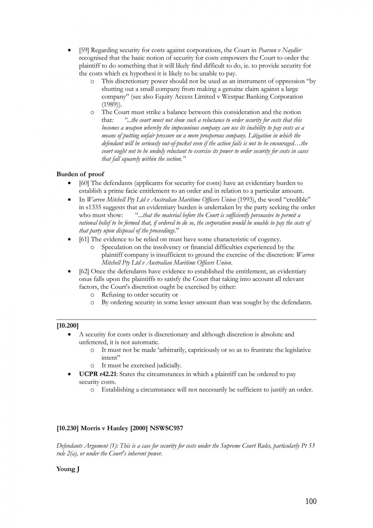 Civil Procedure  - Page 100