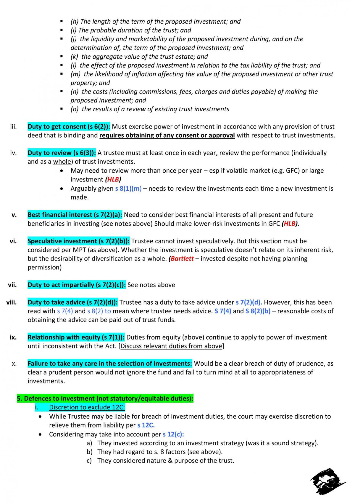 Trusts Sketch Note - Page 30