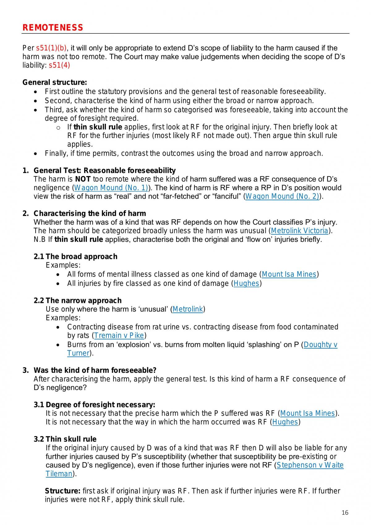 Torts B - Page 16