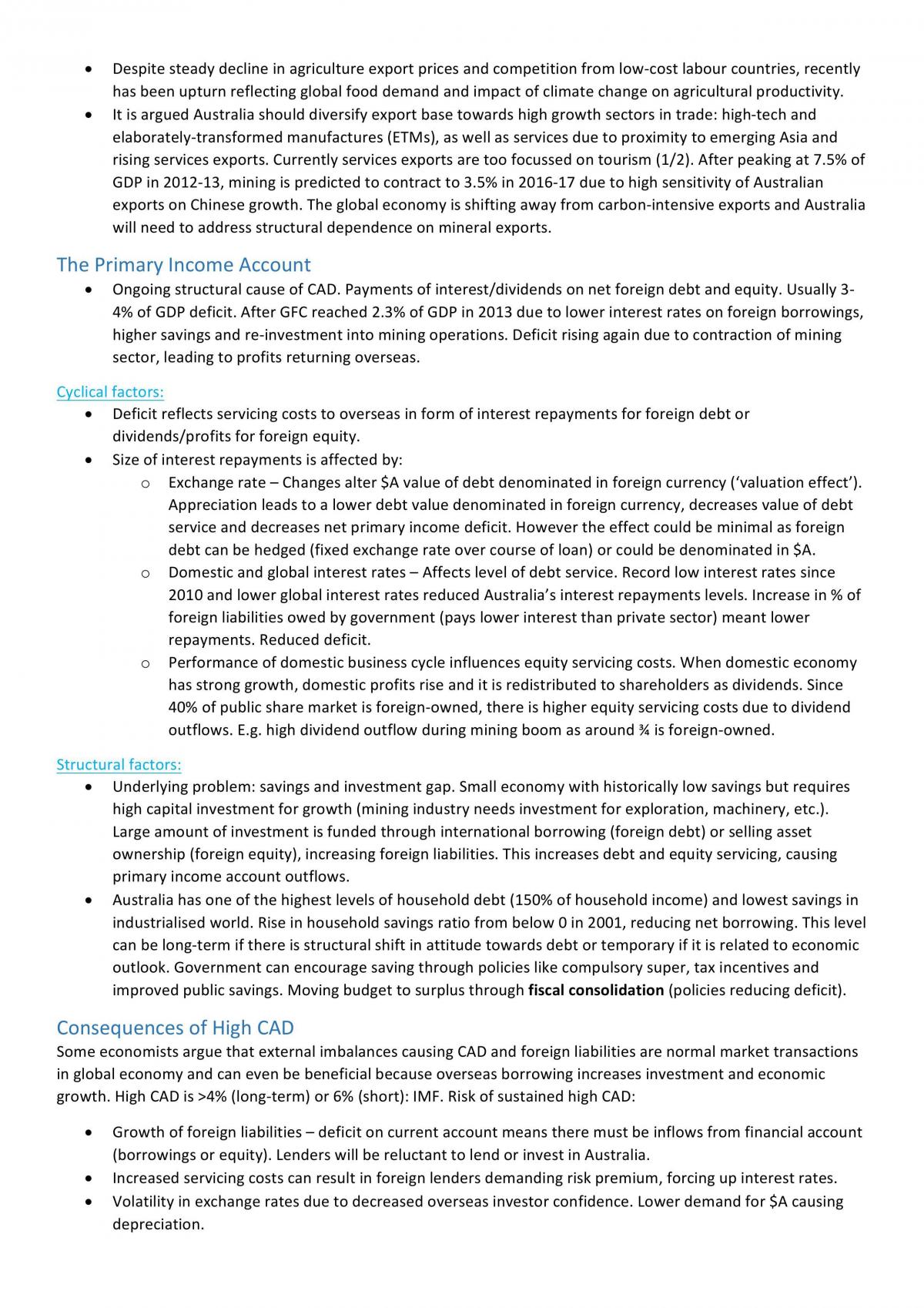 Economics Notes Topic 1 and 2 - Page 22