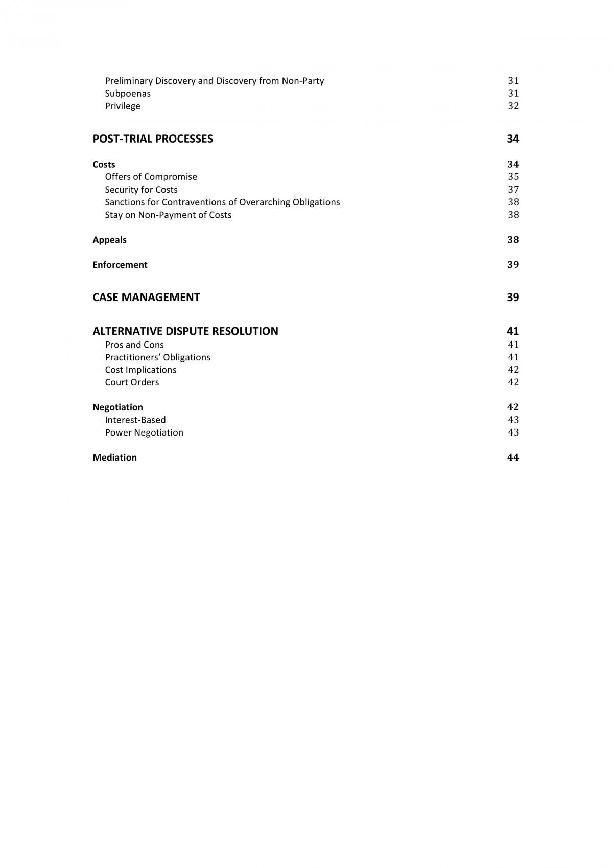Dispute Resolution Notes - Page 3