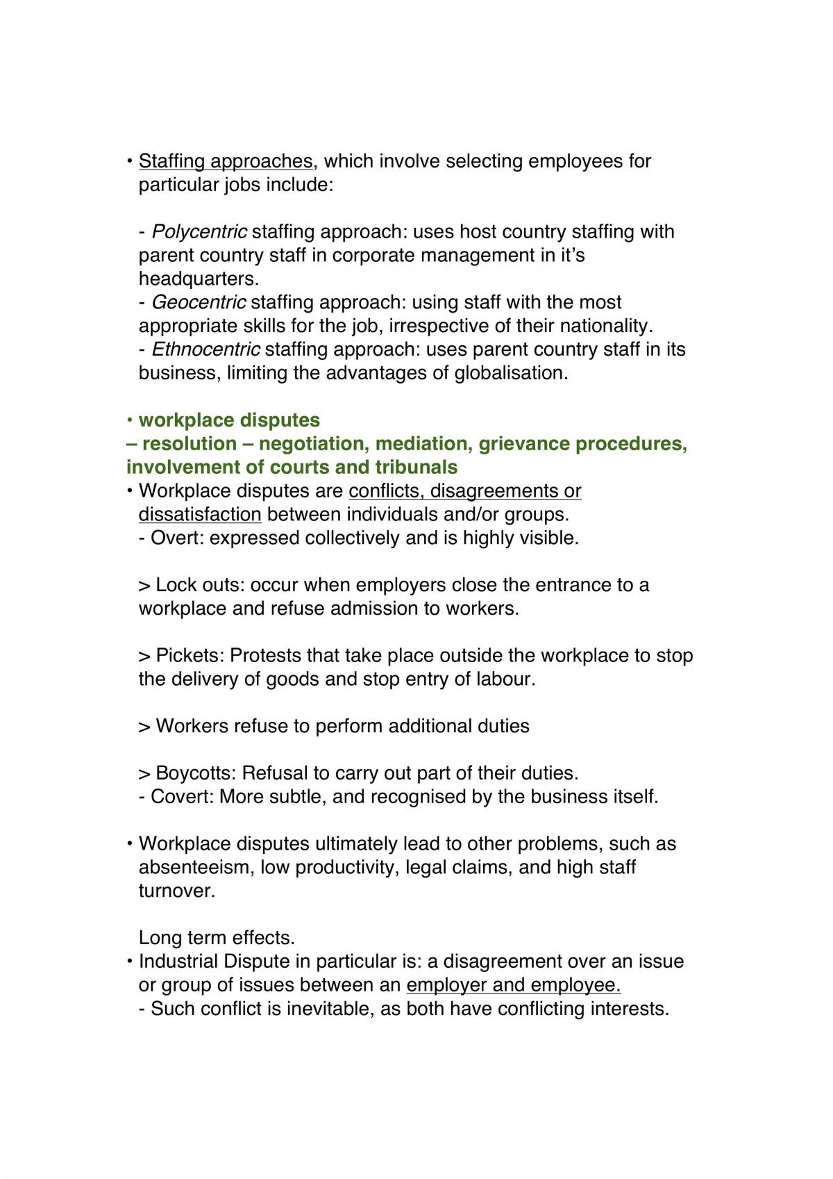 Business Studies Human Resource Notes - Page 15