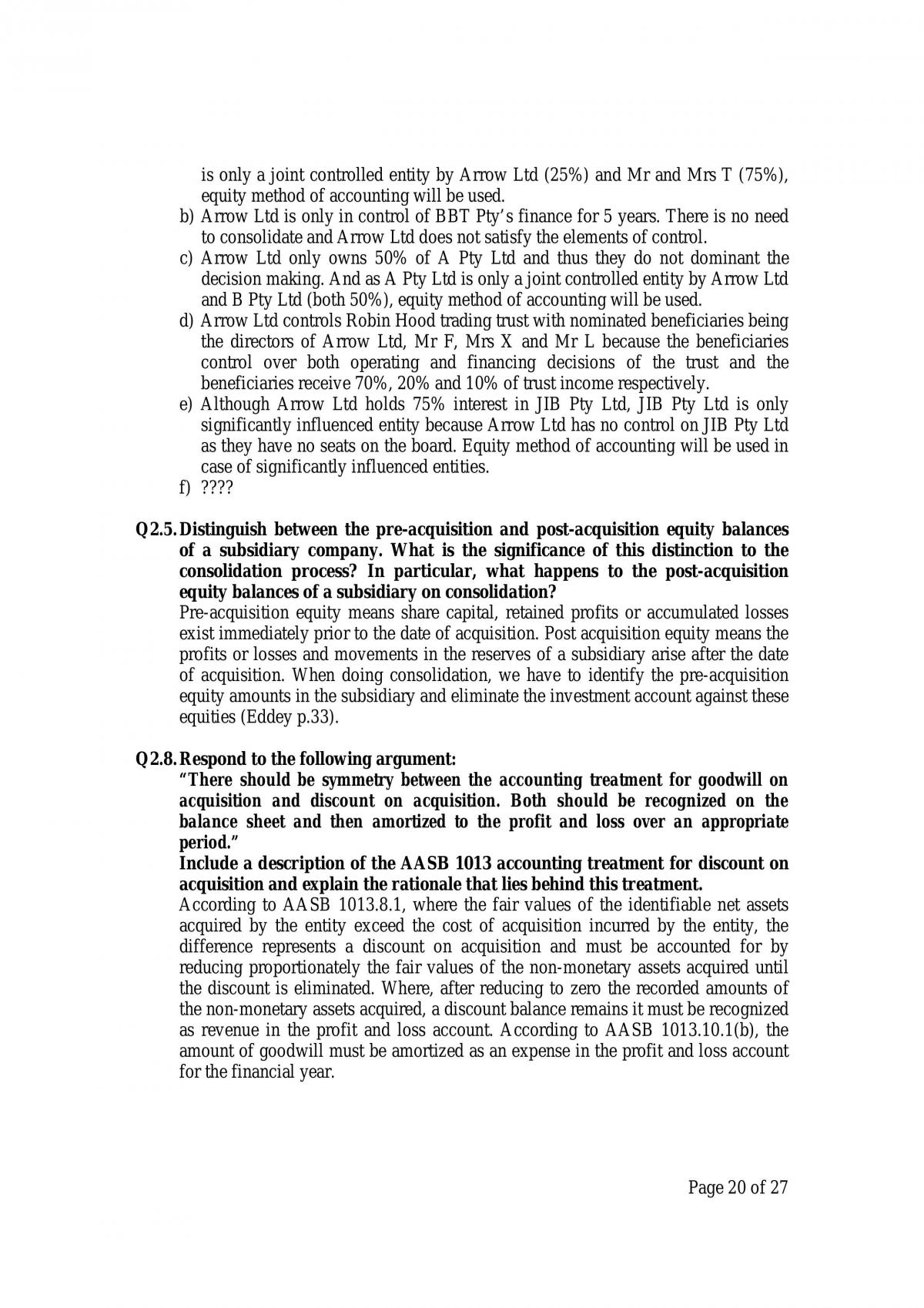 Tutorial Answers - Page 20