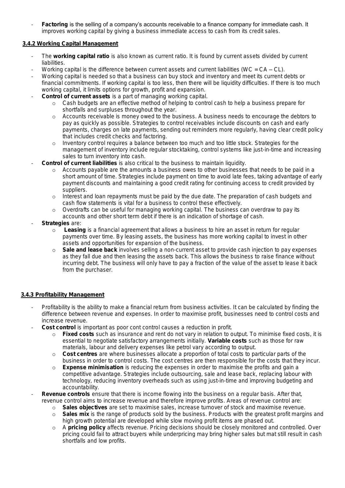 Business Studies Notes - Page 27