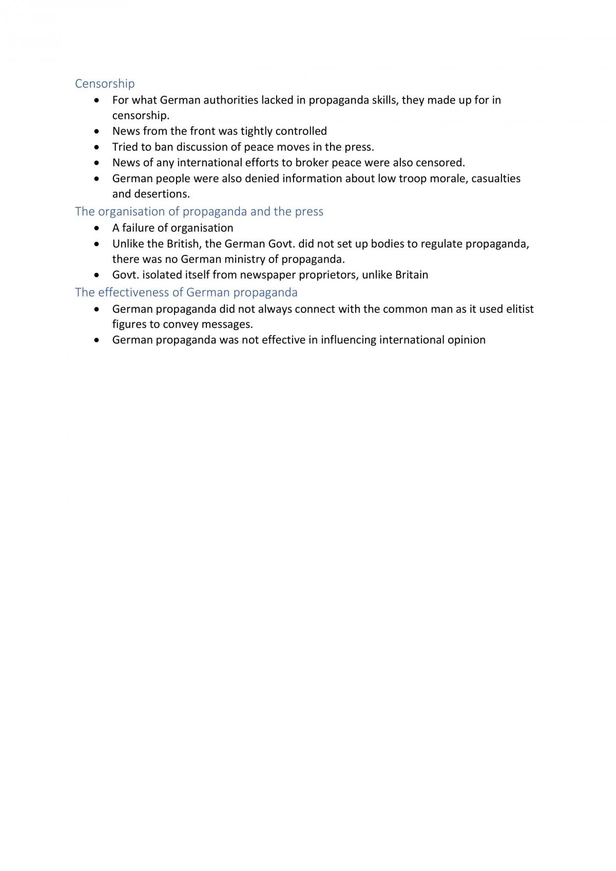 World War 1 Notes - Page 21
