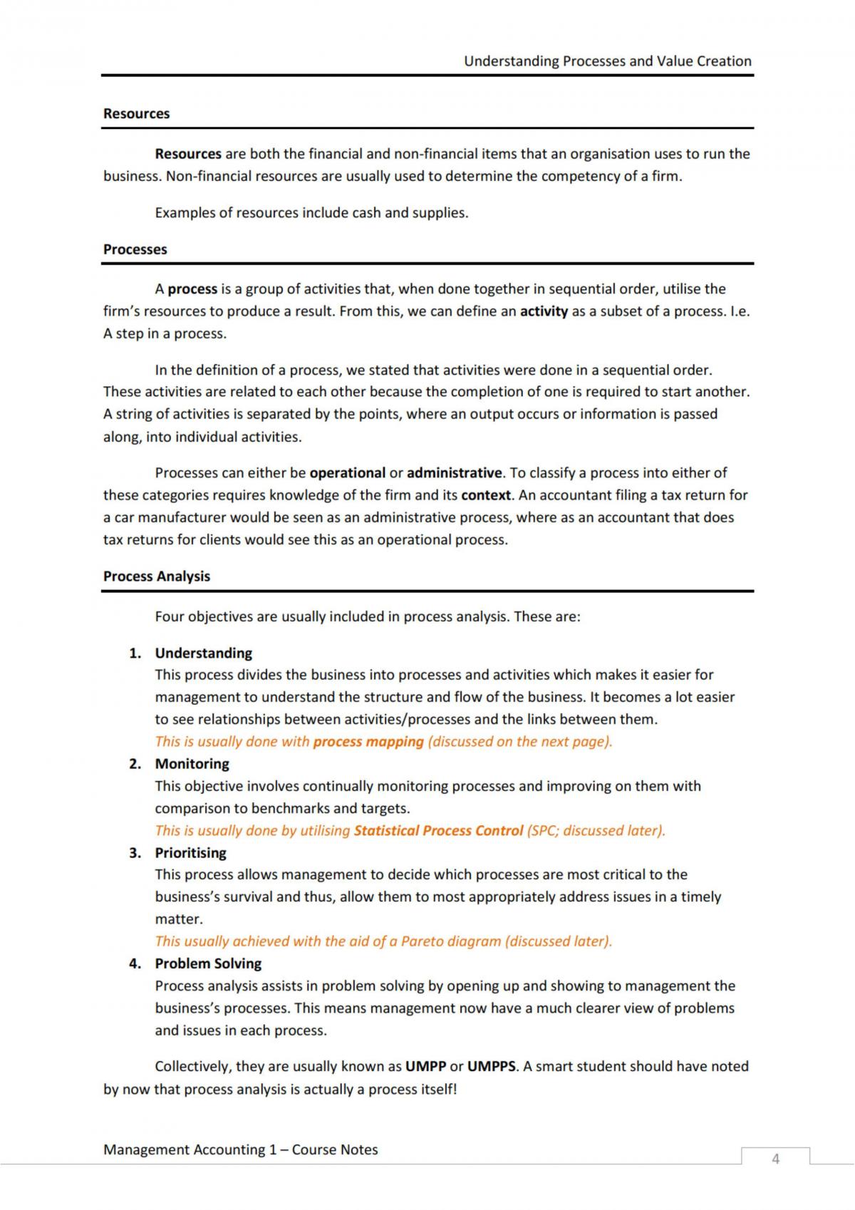  Completed Study Notes for Management Accounting 1 - Page 4