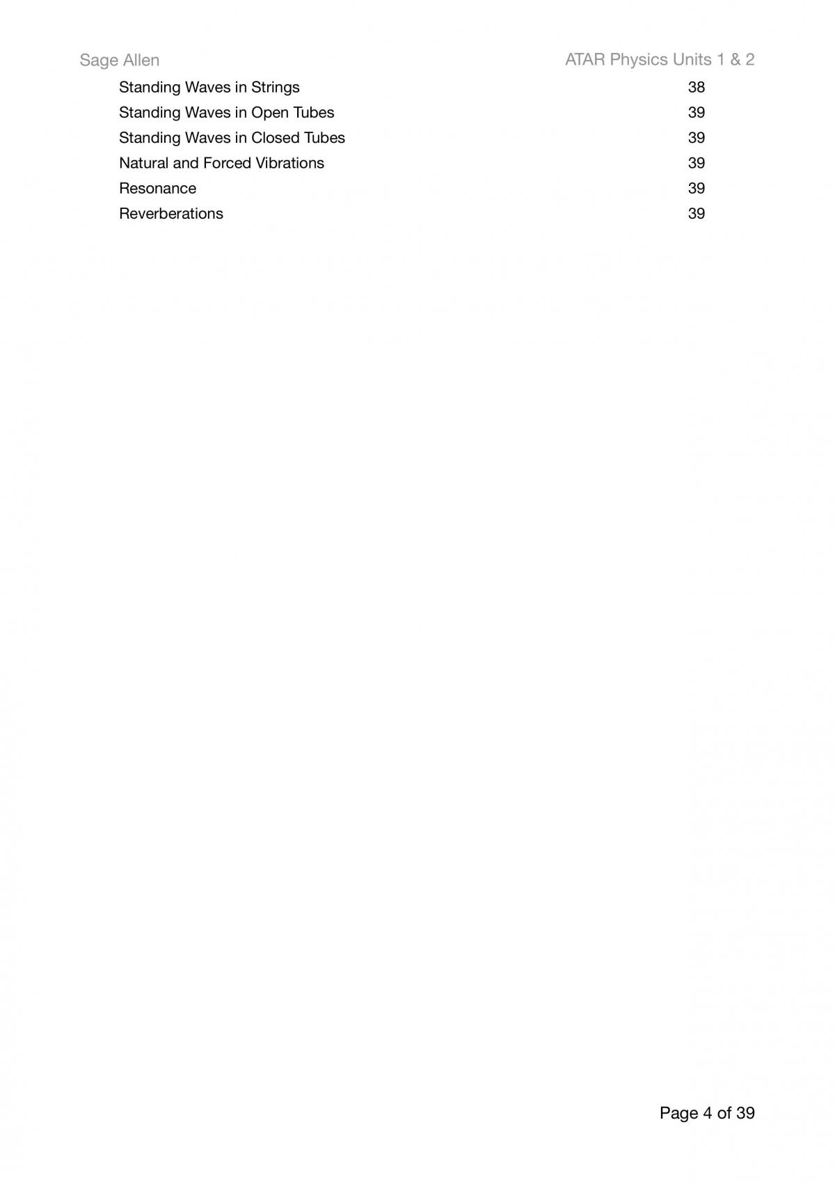 Comprehensive Physics Notes Year 11 - Page 4