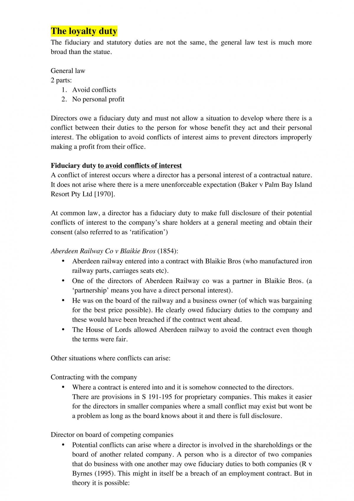 Directors duties  - Page 27